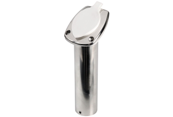 Portacanna inox da incasso con chiusura stagna-41.211.60