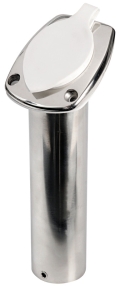 Portacanne incasso inox 90° 