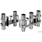 Portacanne acciaio inox 3 posti 