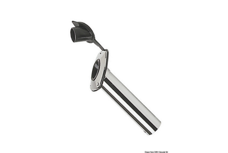 Portacanne incasso ottone cromato 42 mm 