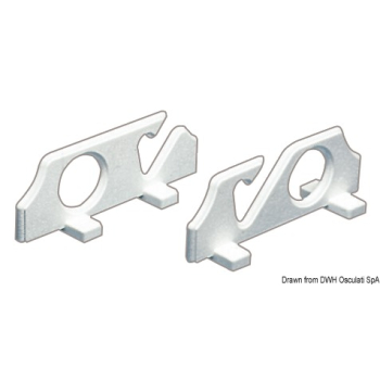 Portacanne polietilene 2 posti 