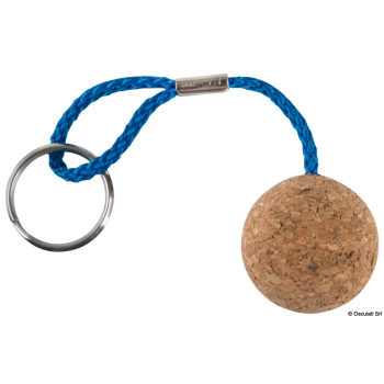 Portachiavi pallina sughero 35 mm 