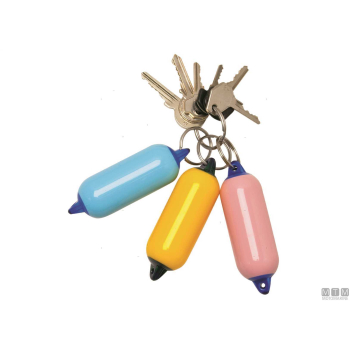 Portachiavi parabordo azzurro/fluo