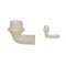 Portagomma 3/8 pvc curvo