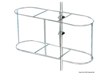 Portaparabordi 520 x 260 mm 