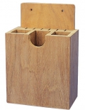 Portaposate in Teak