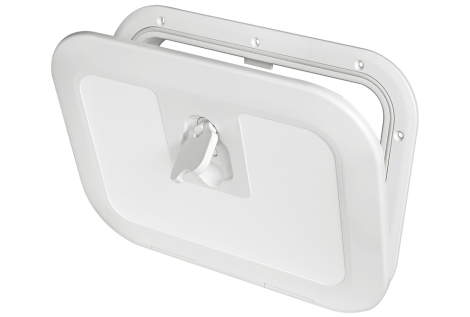 Portello a filo bianco 520 x 465 mm 