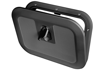 Portello a filo nero 380 x 280 mm 