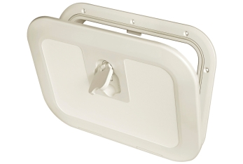 Portello a filo RAL 9001 380 x 280 mm 