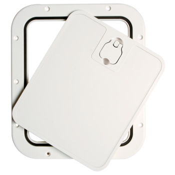 Portello estraibile bianco 350 x 600 mm 