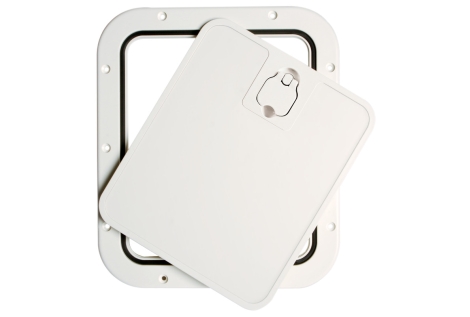 Portello estraibile bianco 350 x 600 mm 
