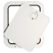 Portello estraibile bianco 350 x 600 mm 