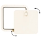 Portello estraibile crema 375 x 375 mm 