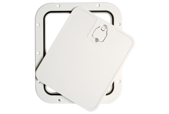 Portello estraibile grigio 375 x 375 mm 