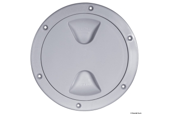 Portello Ispezione 4" Grigio Ral7042  