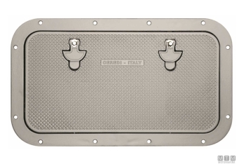 Portello long grigio alu 
