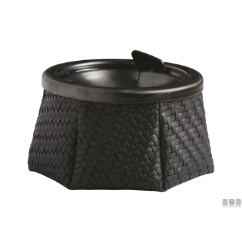 Posacenere mb windproof rattan black 