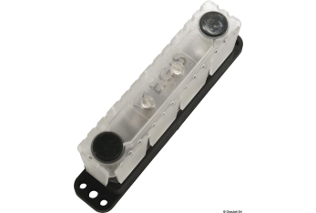PowerBar - Four M10(3/8) Studs +4 Circuits (8) - 600 Amp 