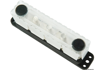 PowerBar Five M10 (3/8) Studs - 600A w-Cover 