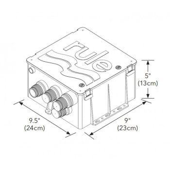 Pozzetto doccia 1100gph 24v