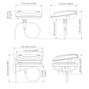Precision 9 bussola cieca nmea 2000