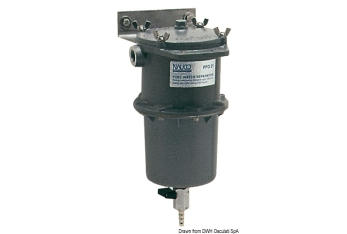 Prefiltro centrifugo separatore acqua/carburante (gasolio o benzina) 150 micron-17.021.00