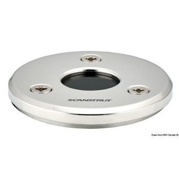 Premistoppa alluminio nero Low Profile Ø 4/9 mm 