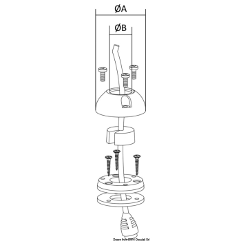 Premistoppa plastica Ø 2/8 mm cf. 10 pz 