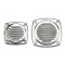 Presa Aria in Acciaio Inox mm. 102X102