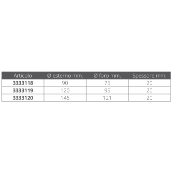 PRESA ARIA NYLON  Ø MM.90