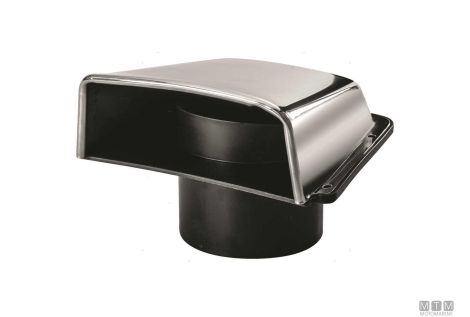 Presa d'aria 150x120mm inox 
