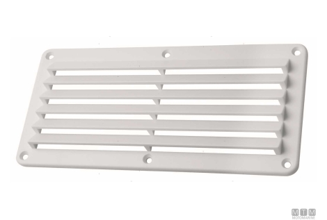 Presa d'aria grande 260x125mm pl bianca 