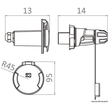 Presa elettrica 16 A 250 V 