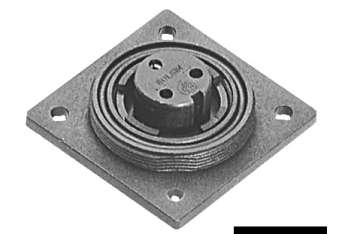 Presa incasso Bulgin 9 poli 