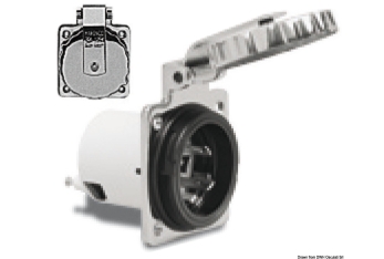 Presa inox Marinco 16 A 