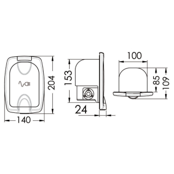 Presa ruotabile R-Evolve 16 A 