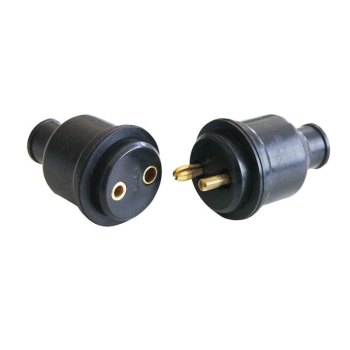 Presa spina 2 poli nylon