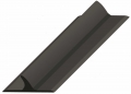 Profilo in gomma grigio