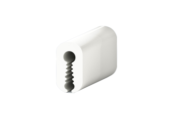 PROFILO DI FINITURA BIANCO MT 20