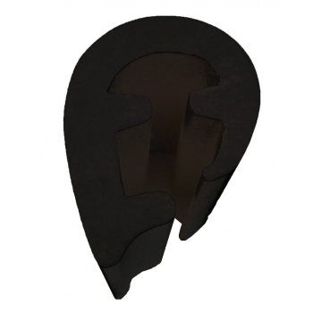 Profilo l35 nero mt 25