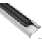 Profilo parabordo alluminio anodizzato 38 x 9 mm (barre da 6 m)
