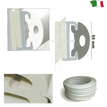 Profilo Parabordo Altezza 55 mm