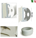  Profilo Parabordo in PVC C.55 Altezza 55 mm