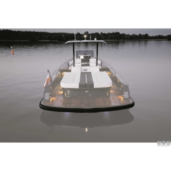 Profilo parabordo bino 65 nero 24m 