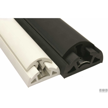 Profilo parabordo bino 65 nero 24m 