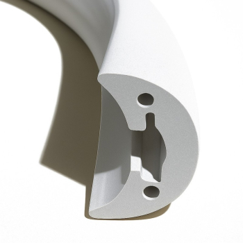 Profilo radial mm. 30 bianco mt.16
