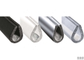 Profilo t-lok e-guard 3mm chrome 15m