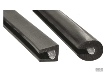 Profilo t-lok rubber 5mm quadra 15m< 