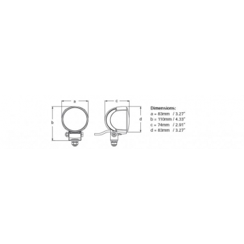 Proiettore a led m70 raggio lungo