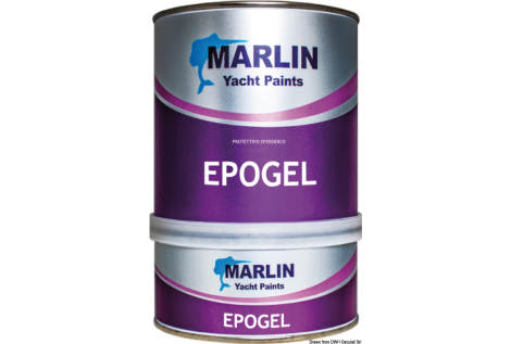Protettivo MARLIN Epogel grigio 2,5 l 